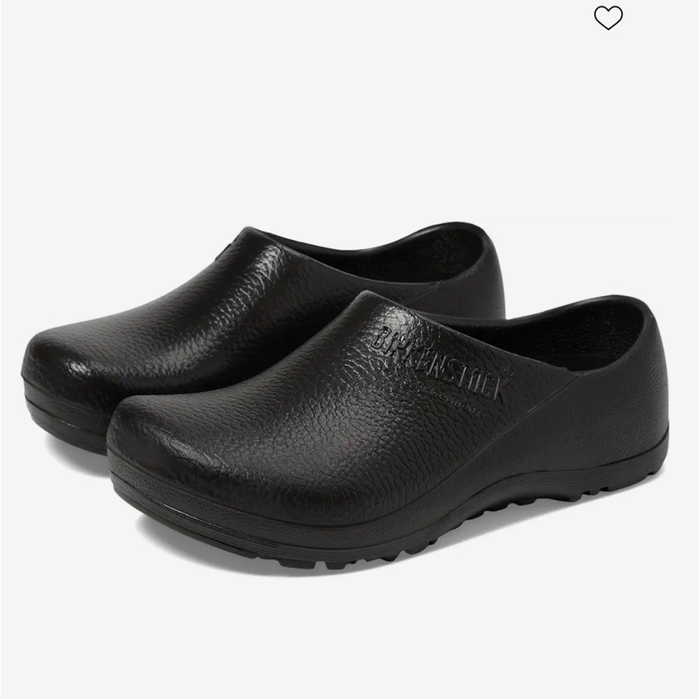 Birkenstock Textured Black Slip-On Clogs 39N L8M6 - Picture 11 of 11